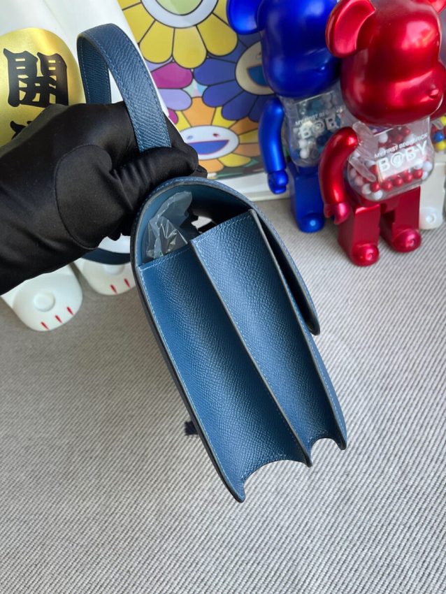 Replica Hermès Constance 18Cm Deep Blue