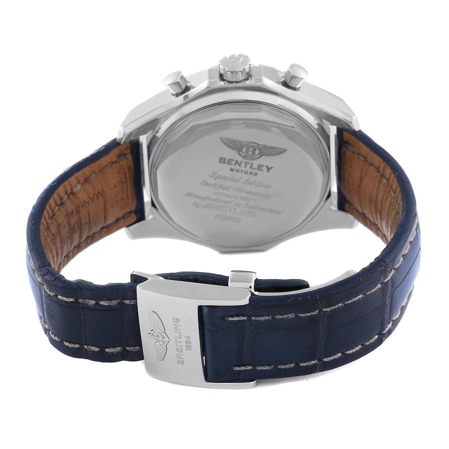 Breitling Bentley Motors GT Mother of Pearl Dial Steel Mens Watch A13362