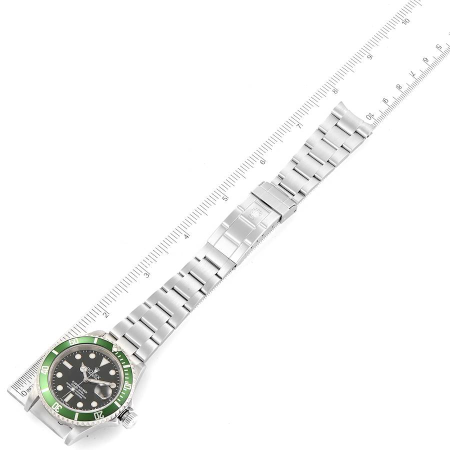Rolex Submariner Hulk Bezel Steel Mens Watch 116610LV/116610LN