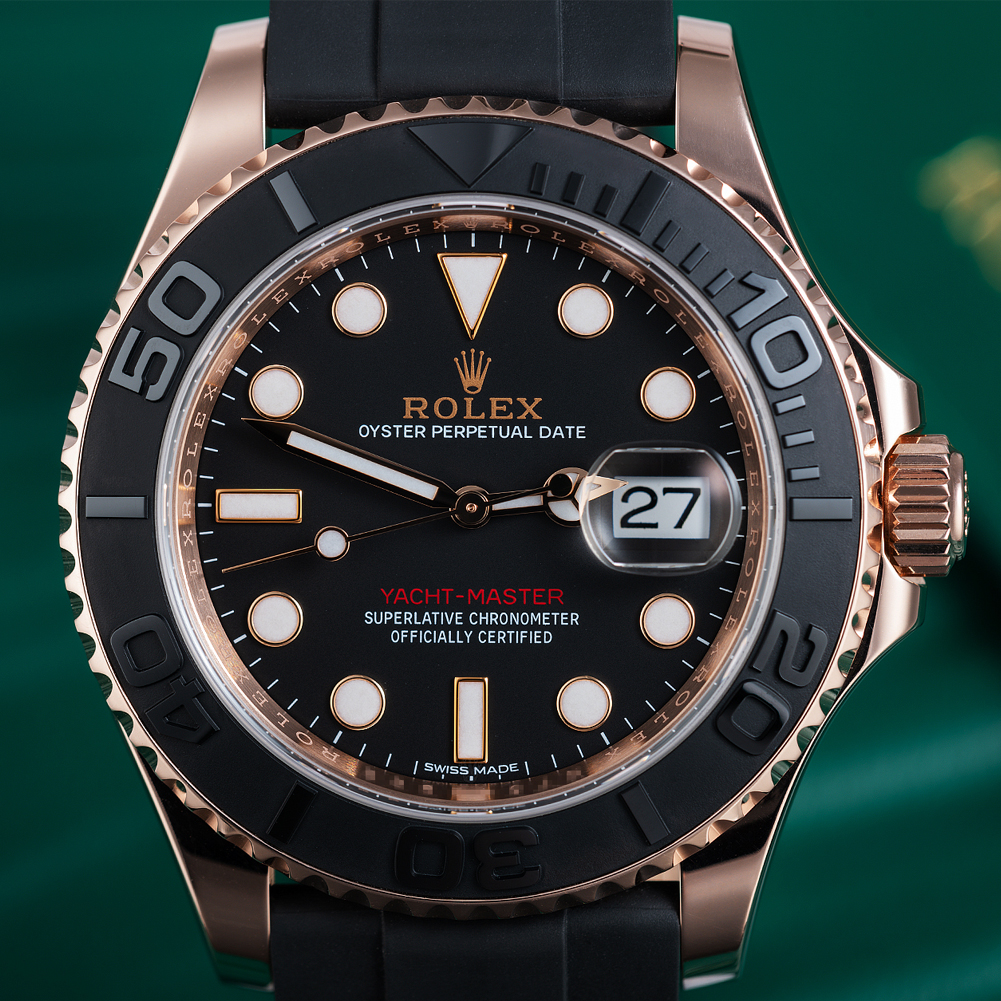 Rolex Yacht-Master 42mm 18k White Gold Oysterflex Bracelet 226659 Men's Watch Unworn