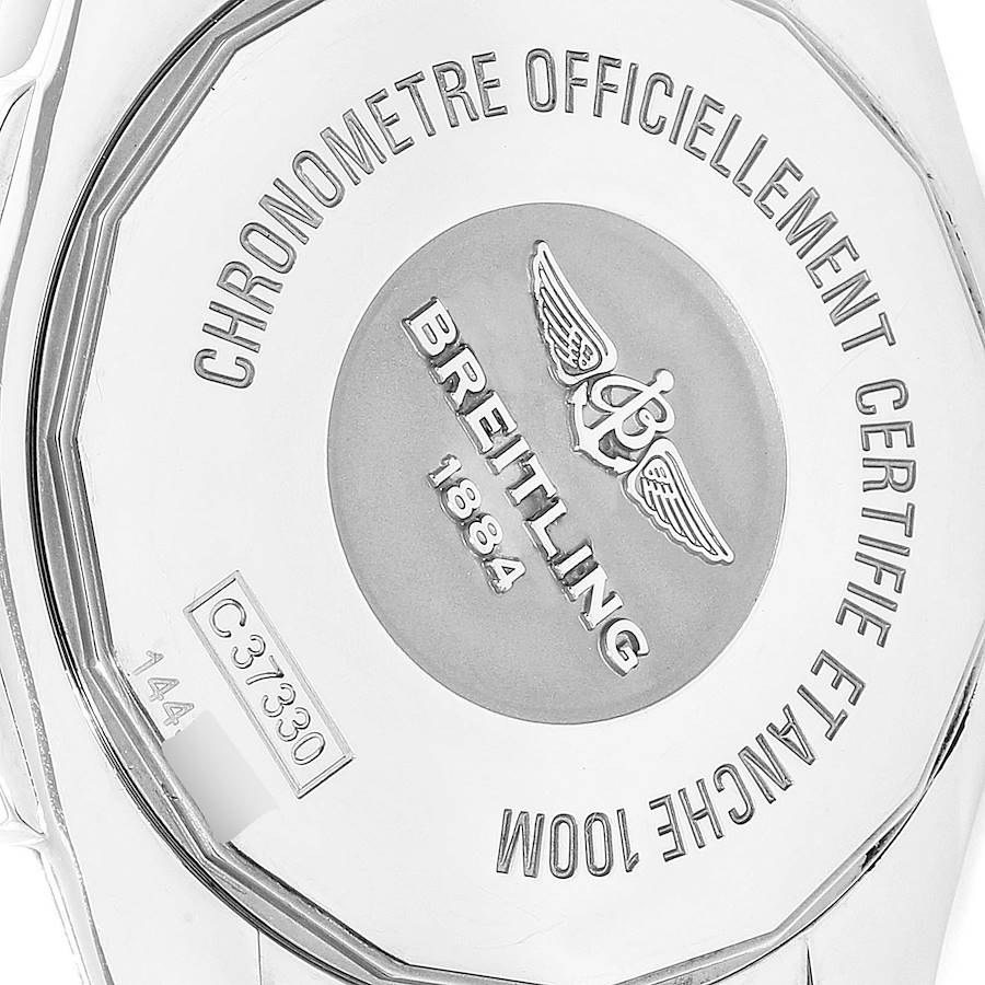 Breitling Galactic 36 Stainless Steel Rose Gold Watch C37330