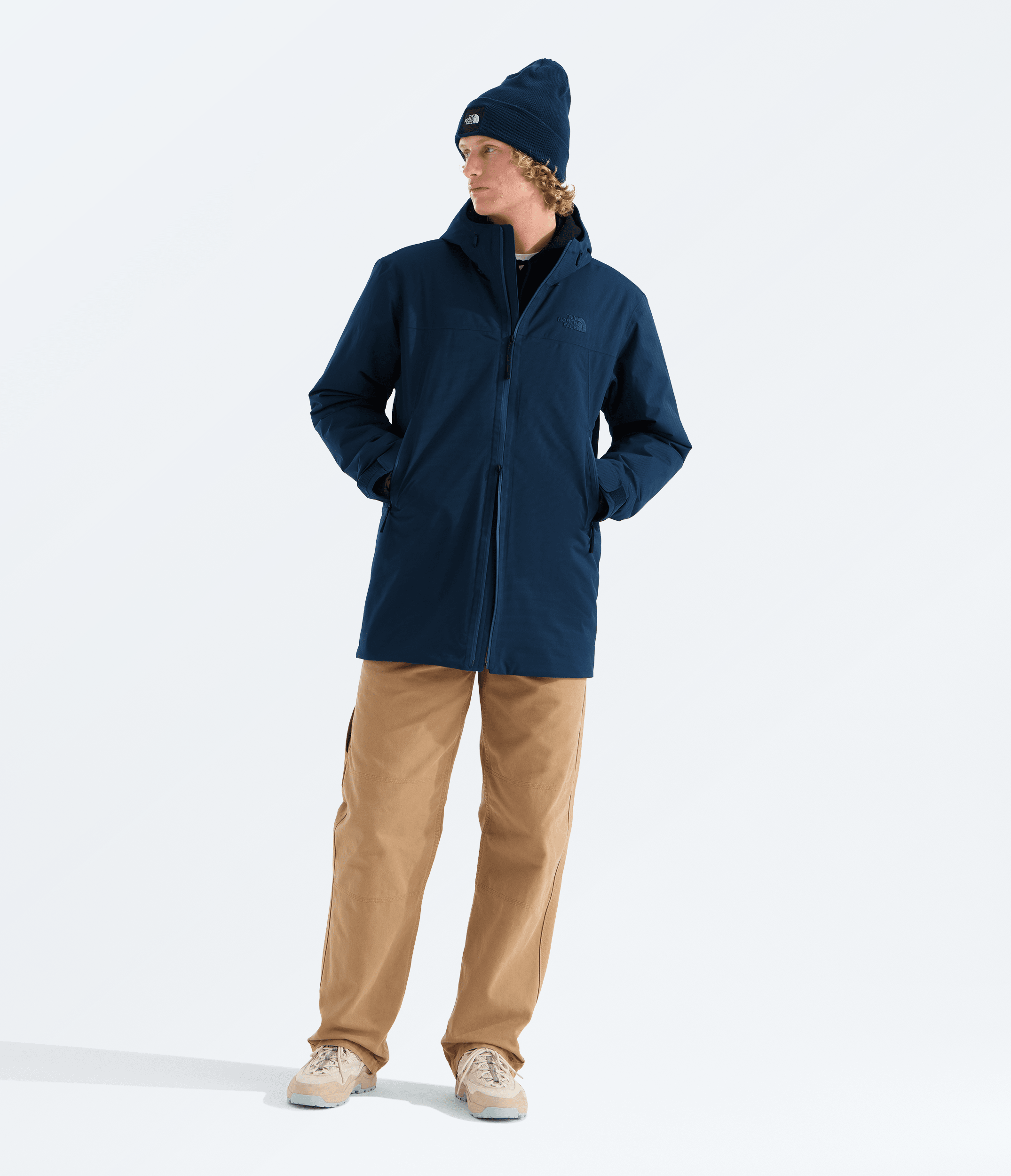 Men’s TNF™ Range Lightweight Hooded Parka
