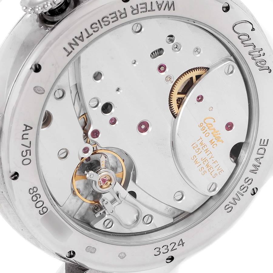 Cartier Rotonde White Gold Power Reserve Mens Watch W1556202