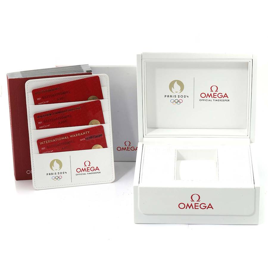 Omega Seamaster Paris 2024 Steel Yellow Gold Watch 522.21.42.20.04.001 Unworn