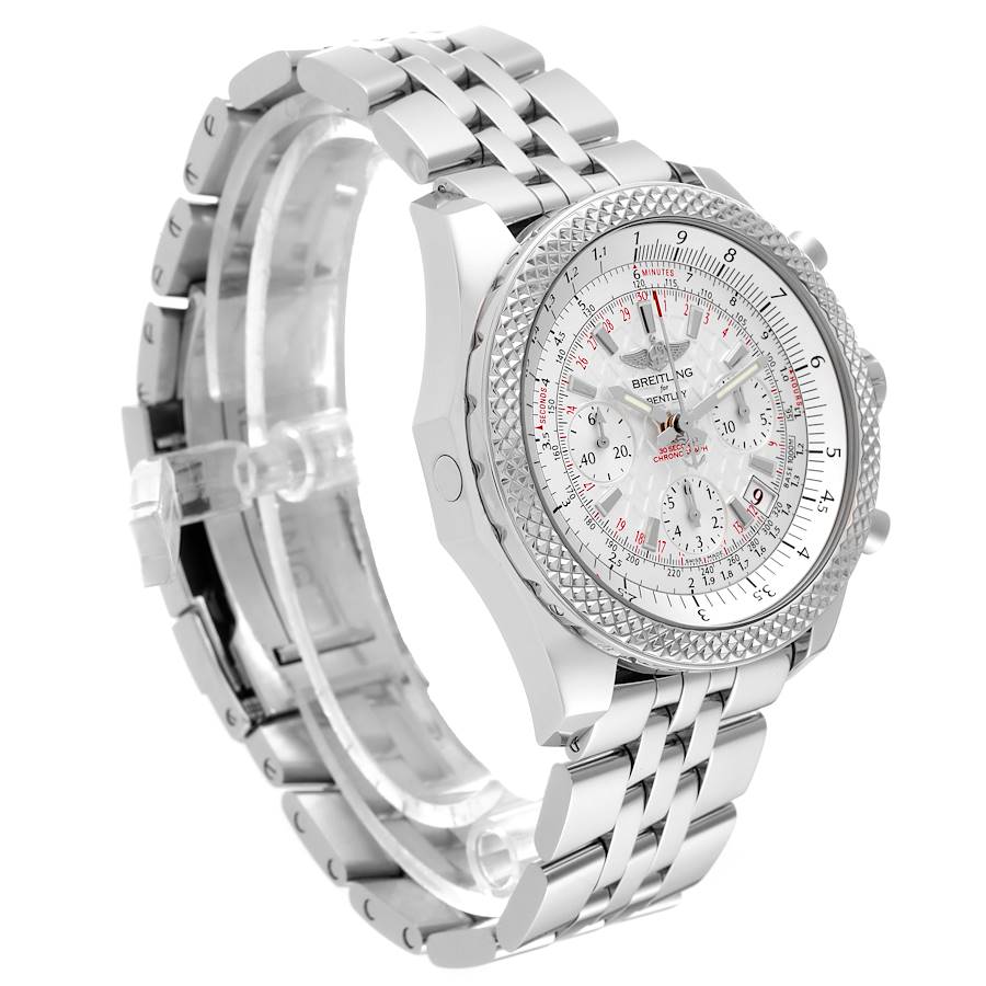 Breitling Bentley B06 44mm Chronograph Steel Mens Watch AB0612