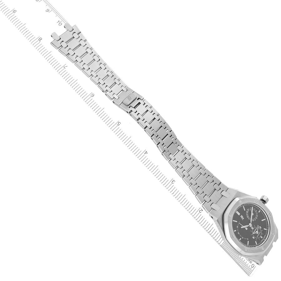 Audemars Piguet Royal Oak Dual Time Power Reserve Steel Watch 25730ST