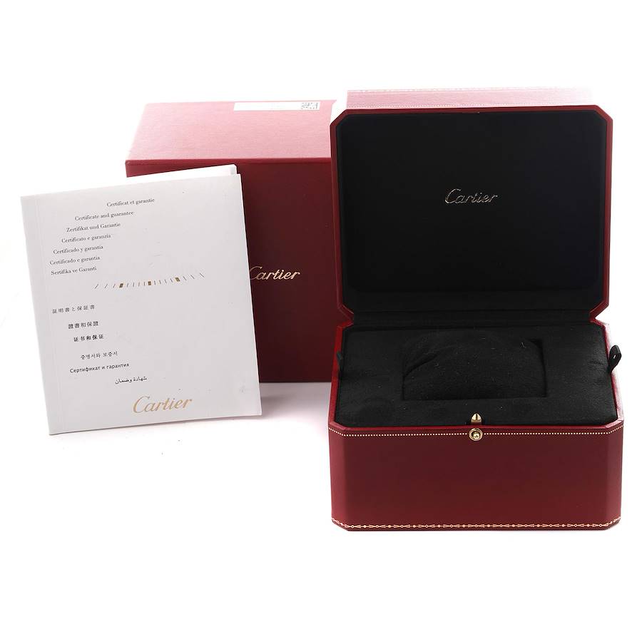 Cartier Miss Pasha 27mm Rose Gold Diamond Ladies Watch WJ124026