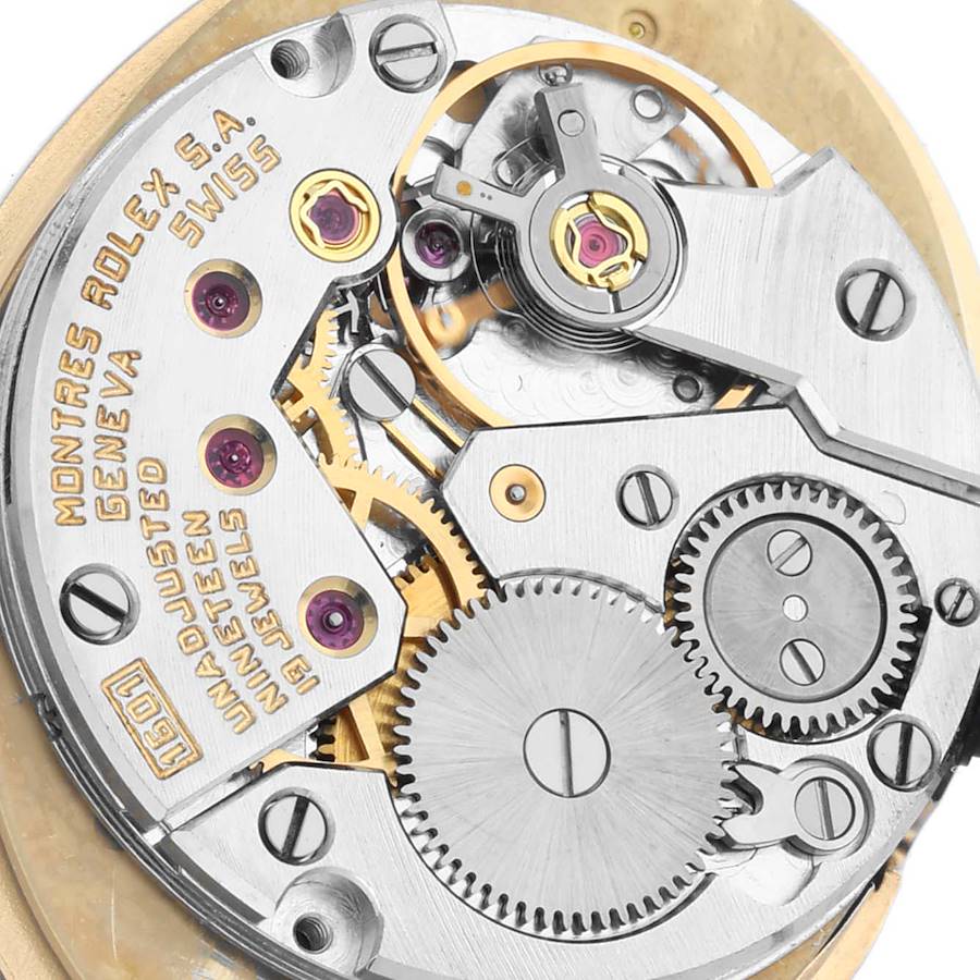 Rolex Cellini Yellow Gold Vintage Ladies Watch 4307
