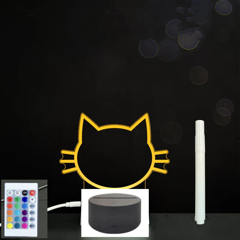 3D Acrylic Board Handwriting Message Board