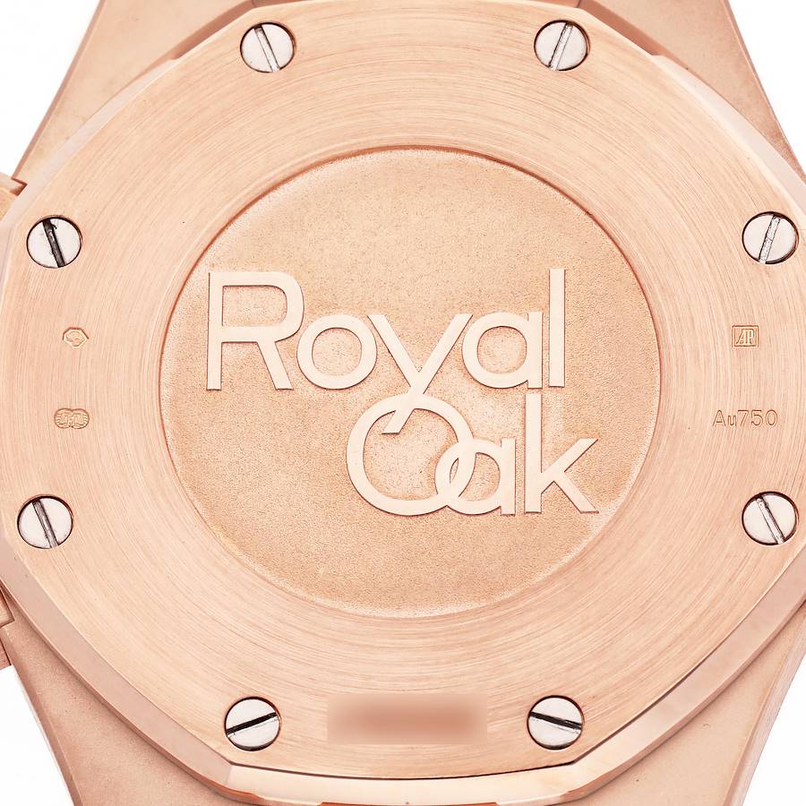 Audemars Piguet Royal Oak Brown Dial Rose Gold Watch 26331OR