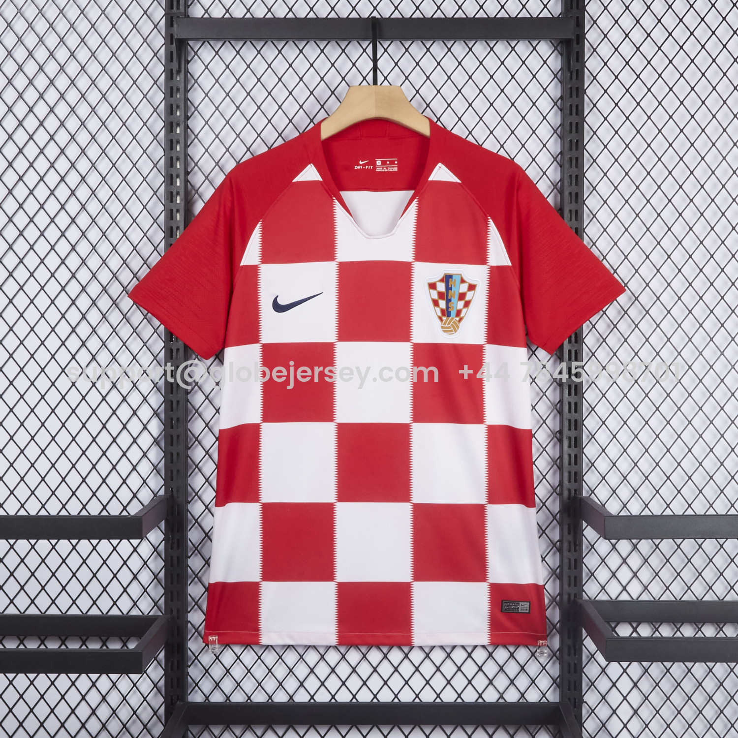 Retro Croatia 2018 Home Jersey