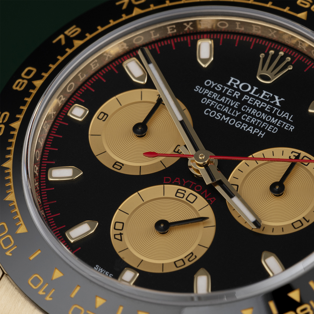 ?Big Discount-Rolex Cosmograph Daytona Gold M116518LN Series New