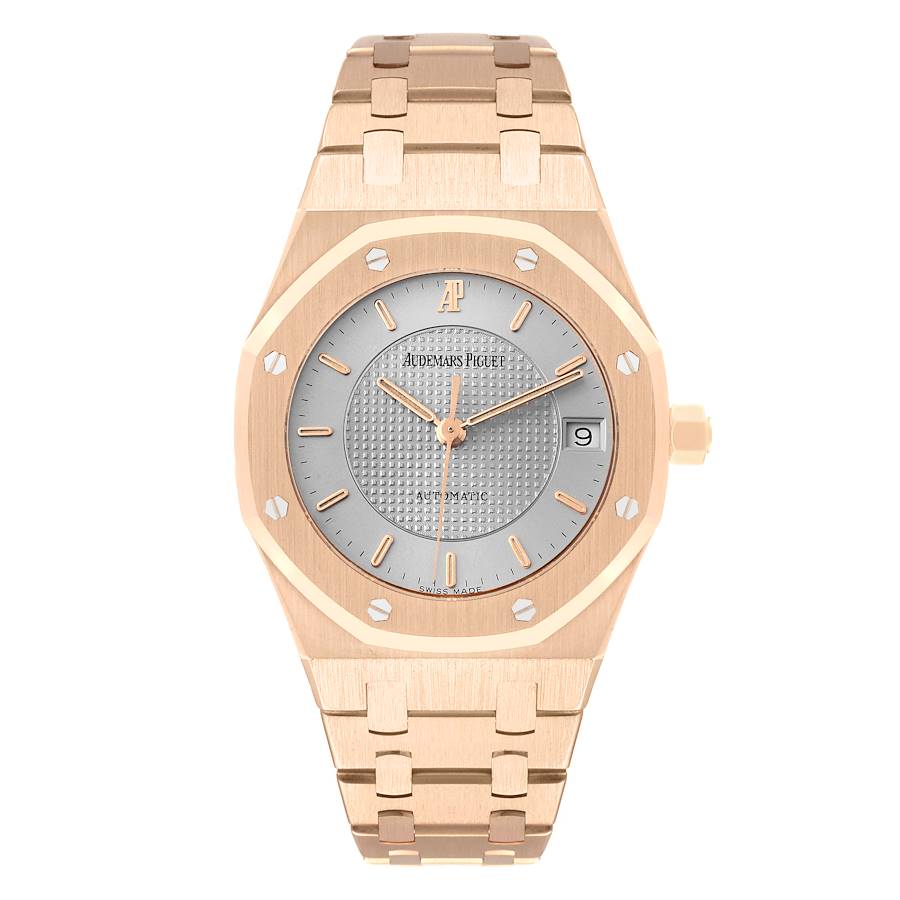 Audemars Piguet Royal Oak Rose Gold Nick Faldo Limited Edition Mens Watch 15097OR