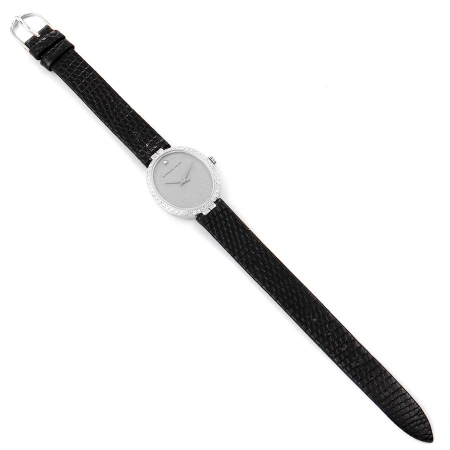 Audemars Piguet Vintage 18k White Gold Diamond Ladies Watch 7073BC