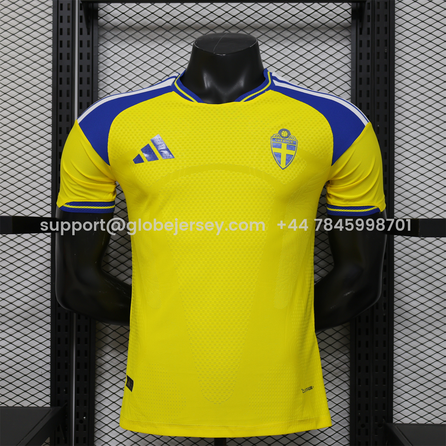 Sweden 2026 Home Jersey - Player Version