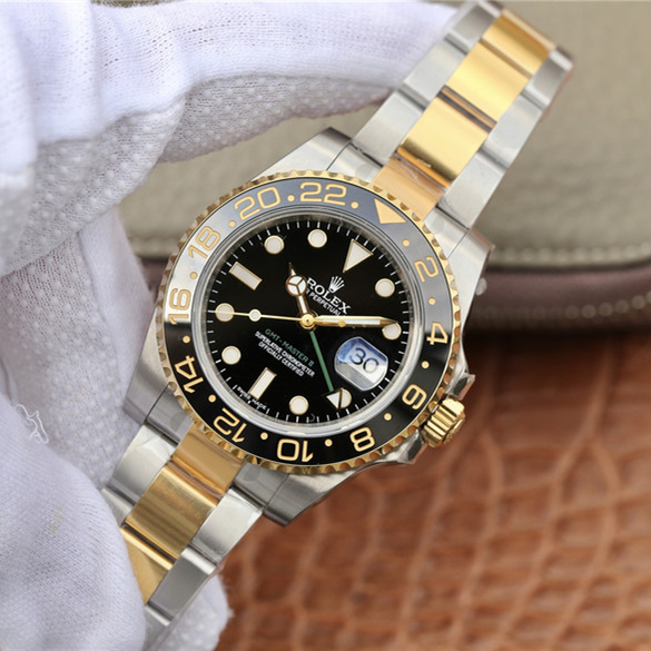 Rolex GMT-Master 2 Black/Gold Bezel Multicolor Selection 40mm
