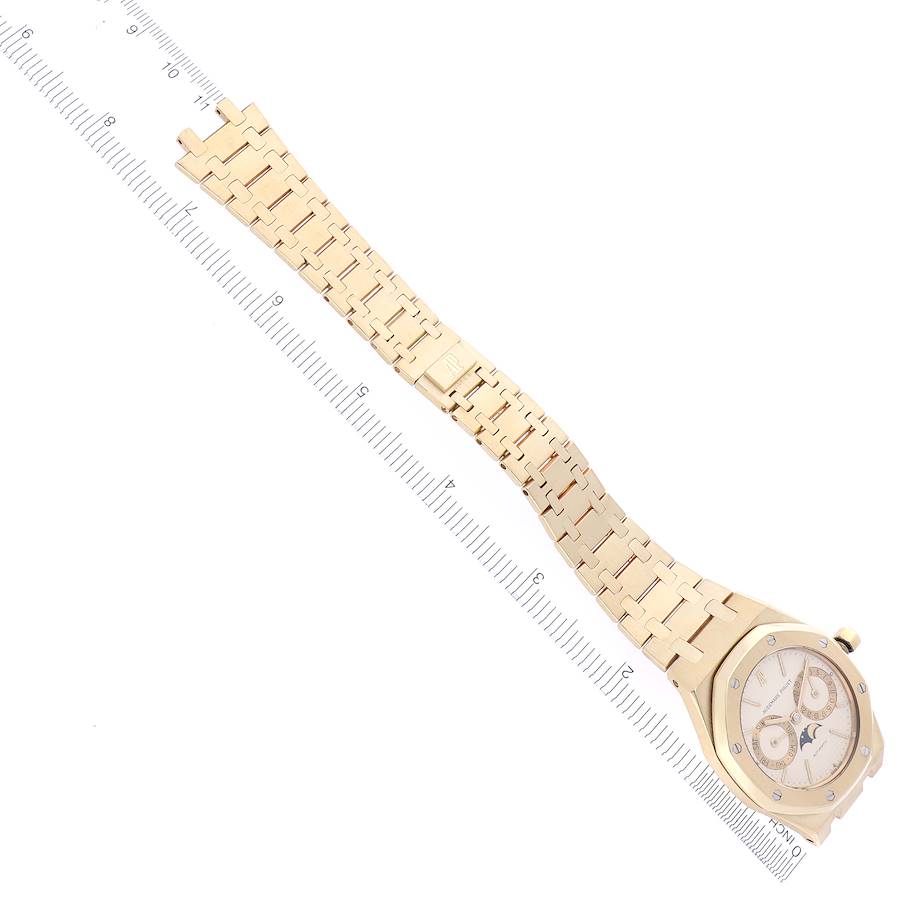 Audemars Piguet Royal Oak Yellow Gold Day Date Moonphase Mens Watch 25594BA