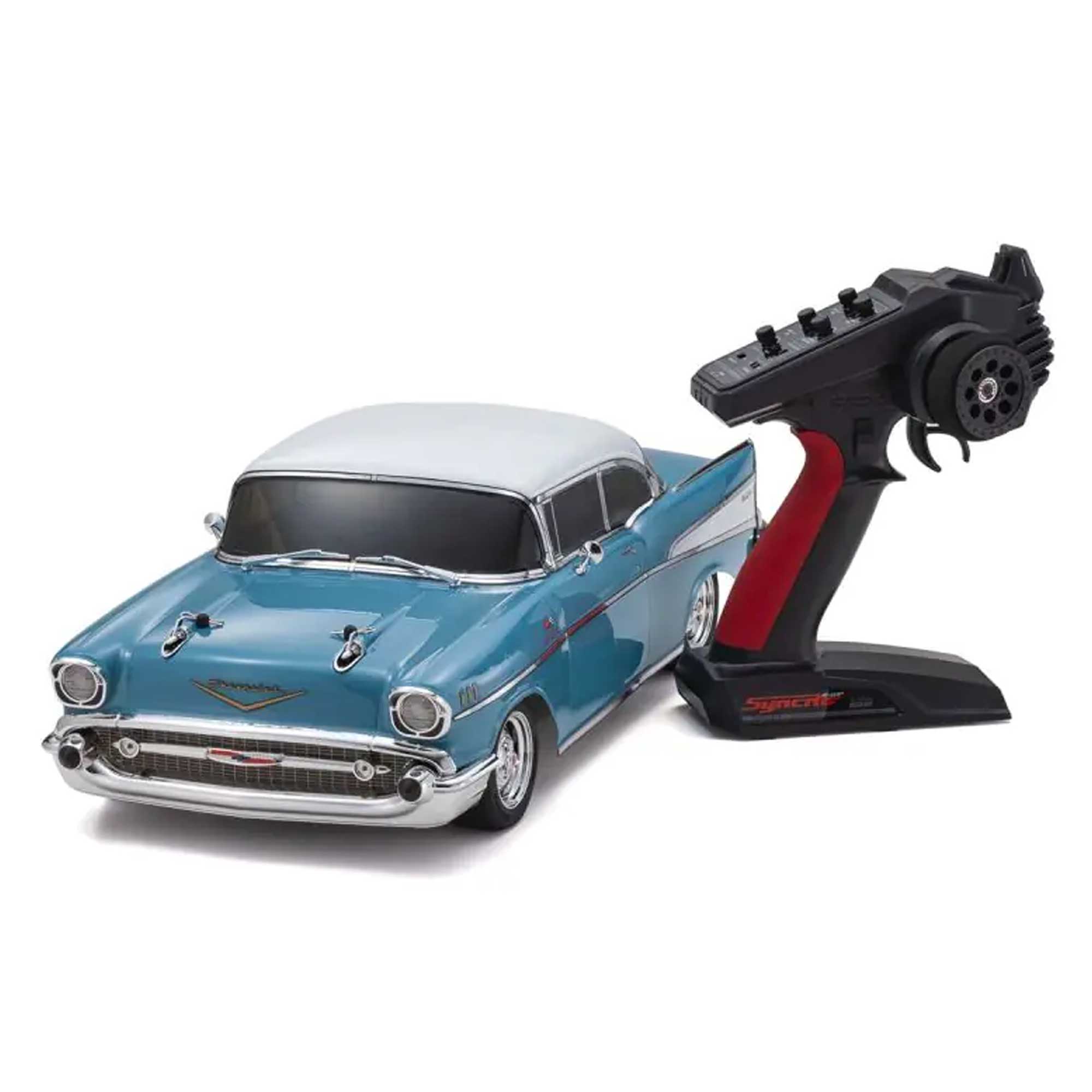 1/10 Chevy Bel Air Coupe Fazer Mk2 4x4 On-Road Touring Car RTR, Turquoise