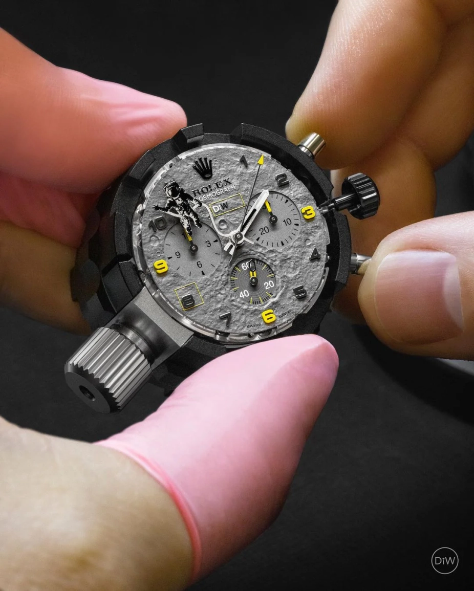 DiW Rolex Daytona "SPACE MISSION" In Quartz Fiber