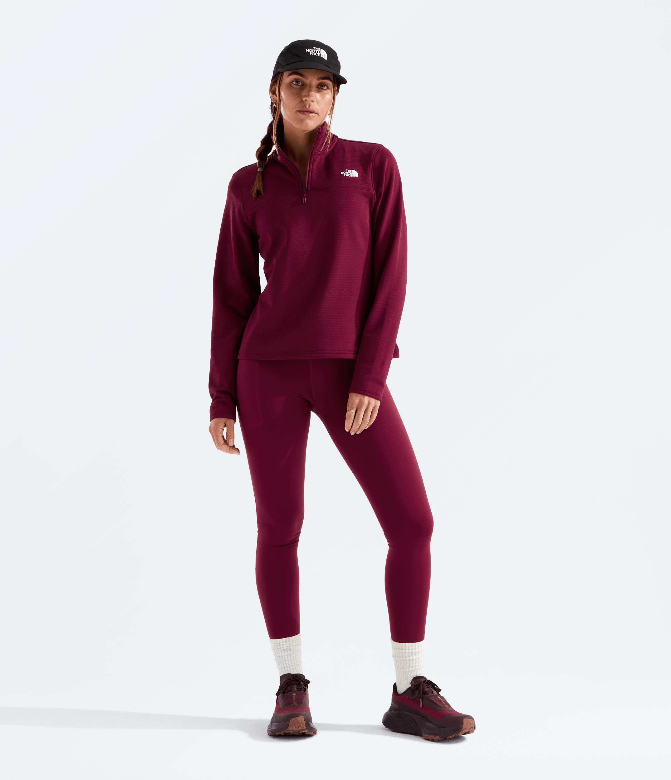 Women’s Cedar Trail Grid Fleece ¼-Zip Jacket