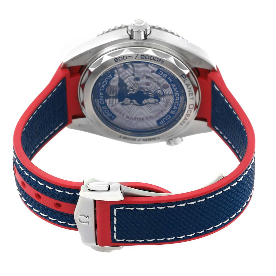 Omega Seamaster Planet Ocean America Cup Limited Edition Watch 215.32.43.21.04.001
