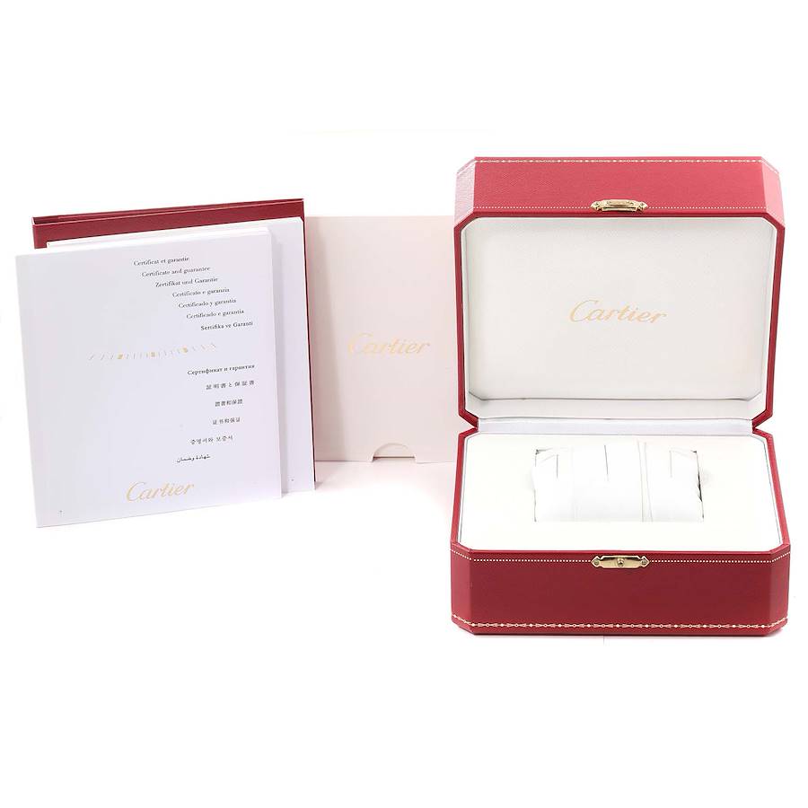 Cartier Tank Anglaise XL Steel Automatic Mens Watch W5310008
