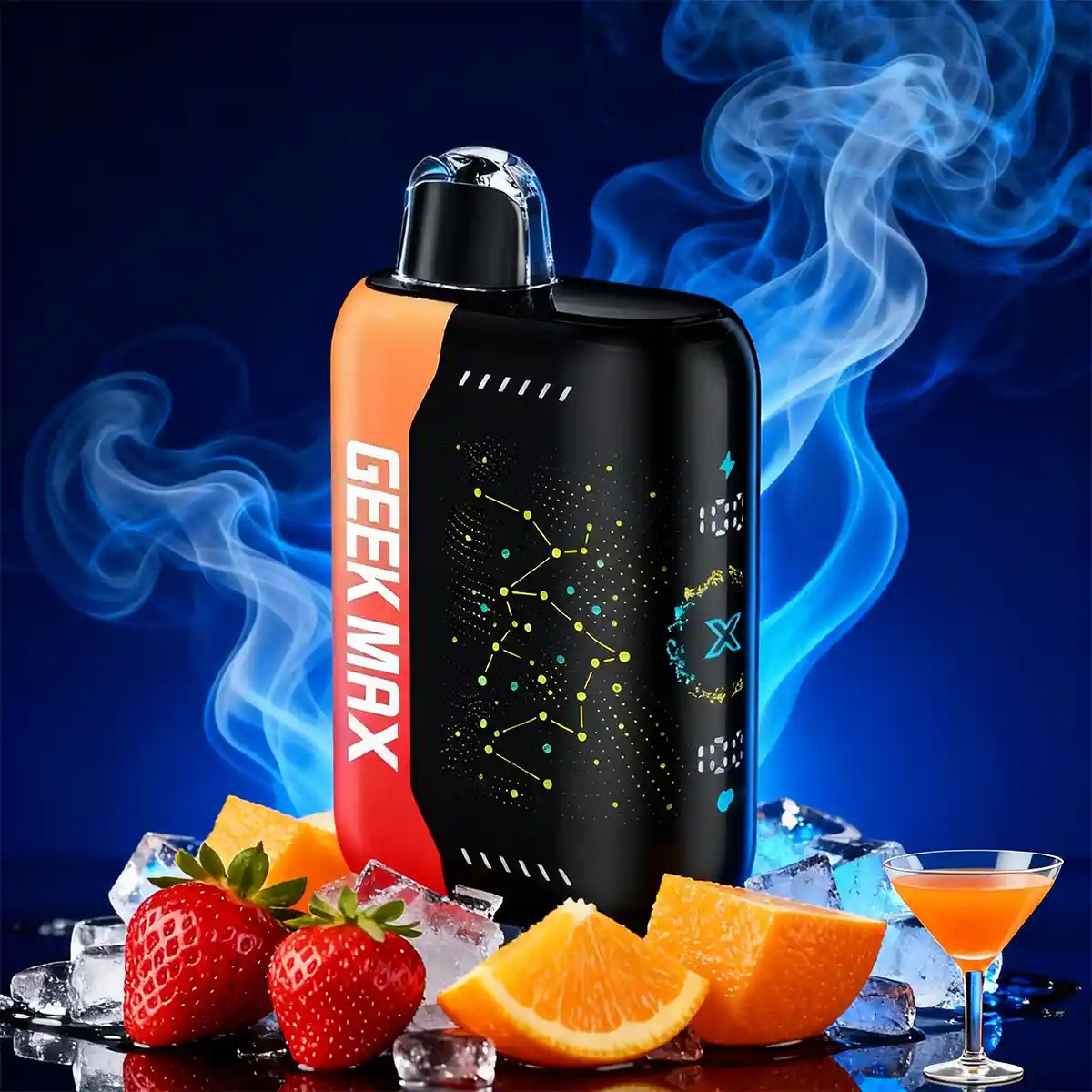 Strawberry Orange Colada | Geek Max 30000 Puffs Disposable Vape - JNR Vape US