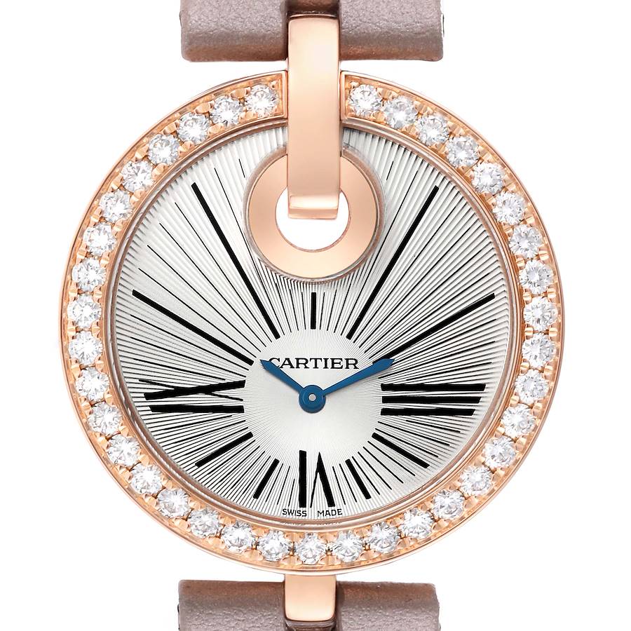 Cartier Captive Rose Gold Diamond Ladies Watch WG600011