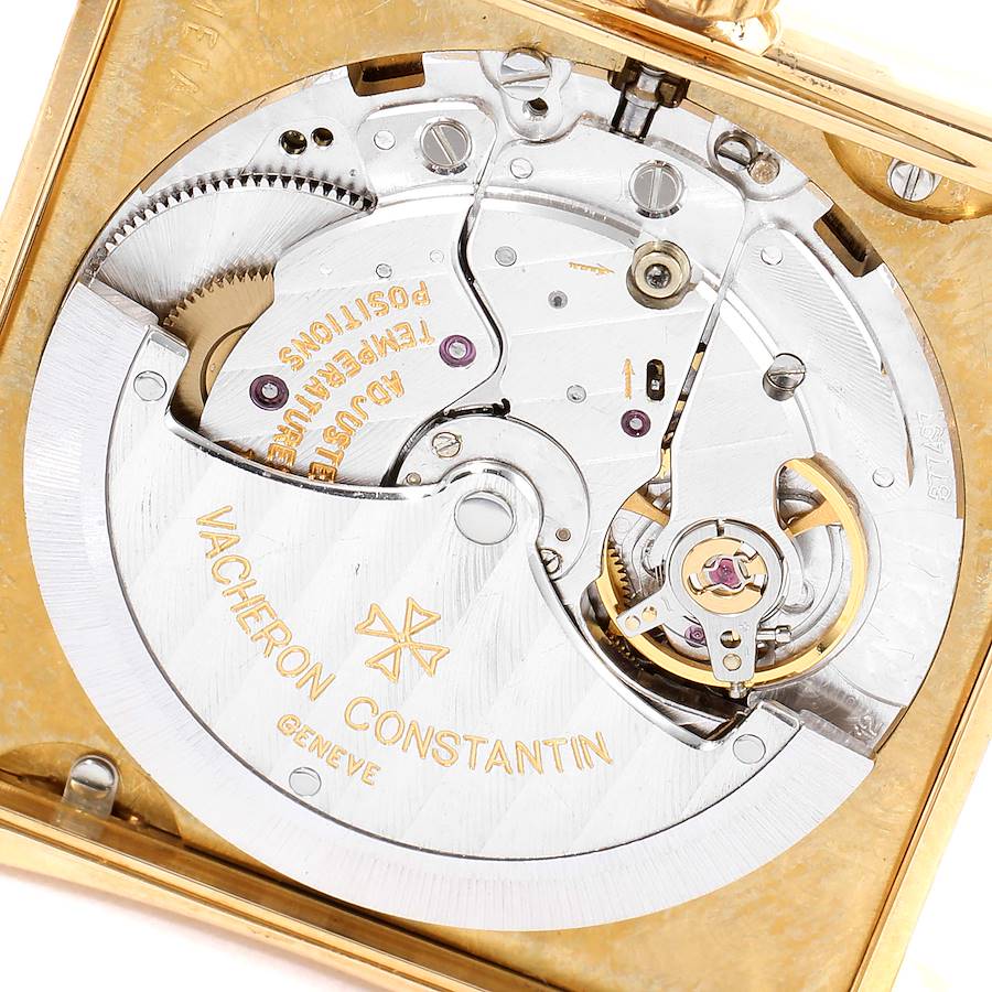 Vacheron Constantin Historiques Toledo 18K Yellow Gold Mens Watch 42100