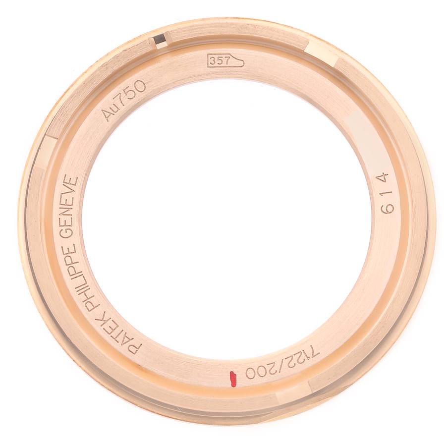 Patek Philippe Calatrava Rose Gold Diamond Ladies Watch 7122