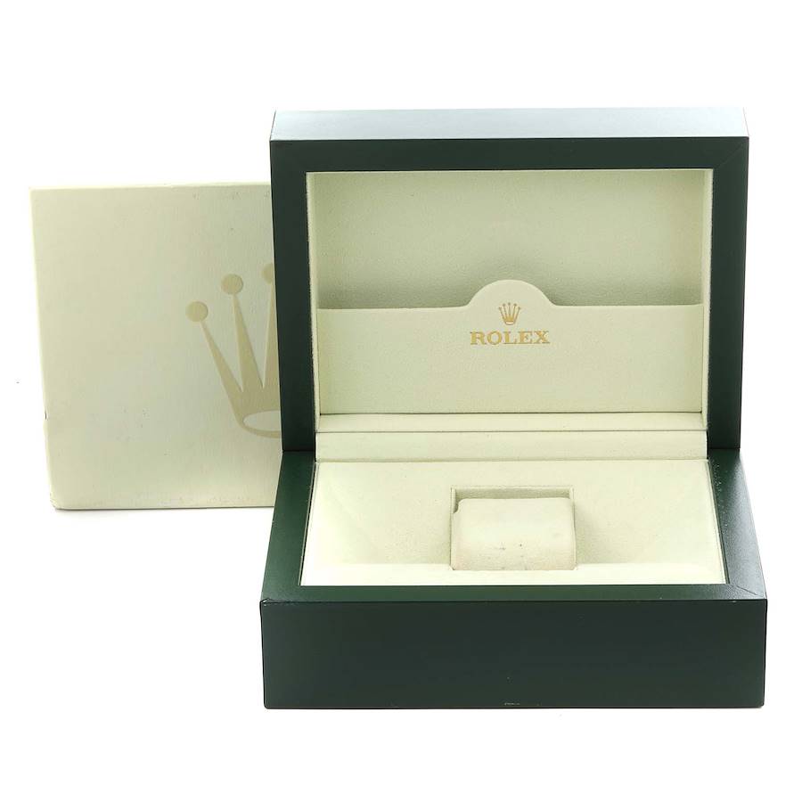 Rolex Yachtmaster 40mm Yellow Gold Black MOP Dial Mens Watch 16628