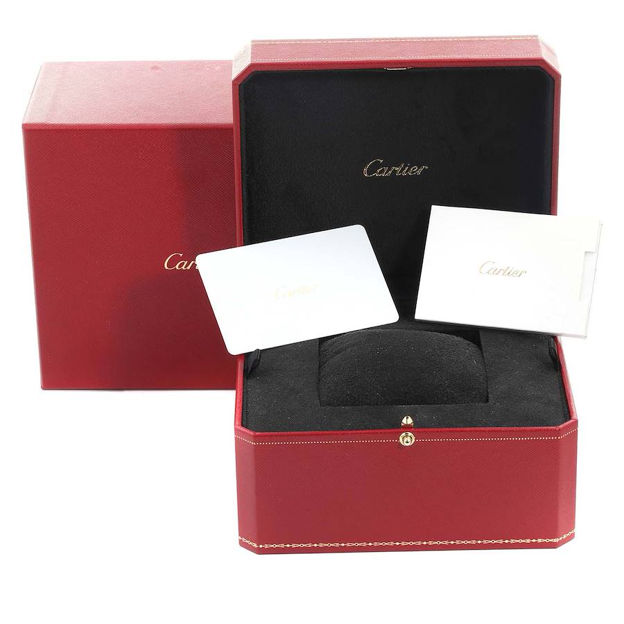 Cartier Tank Louis Large Three-Gold Dial Yellow Gold Mens Watch WGTA0176