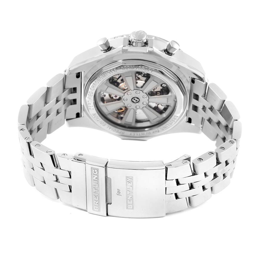 Breitling Bentley B06 Black Dial Chronograph Steel Mens Watch AB0611