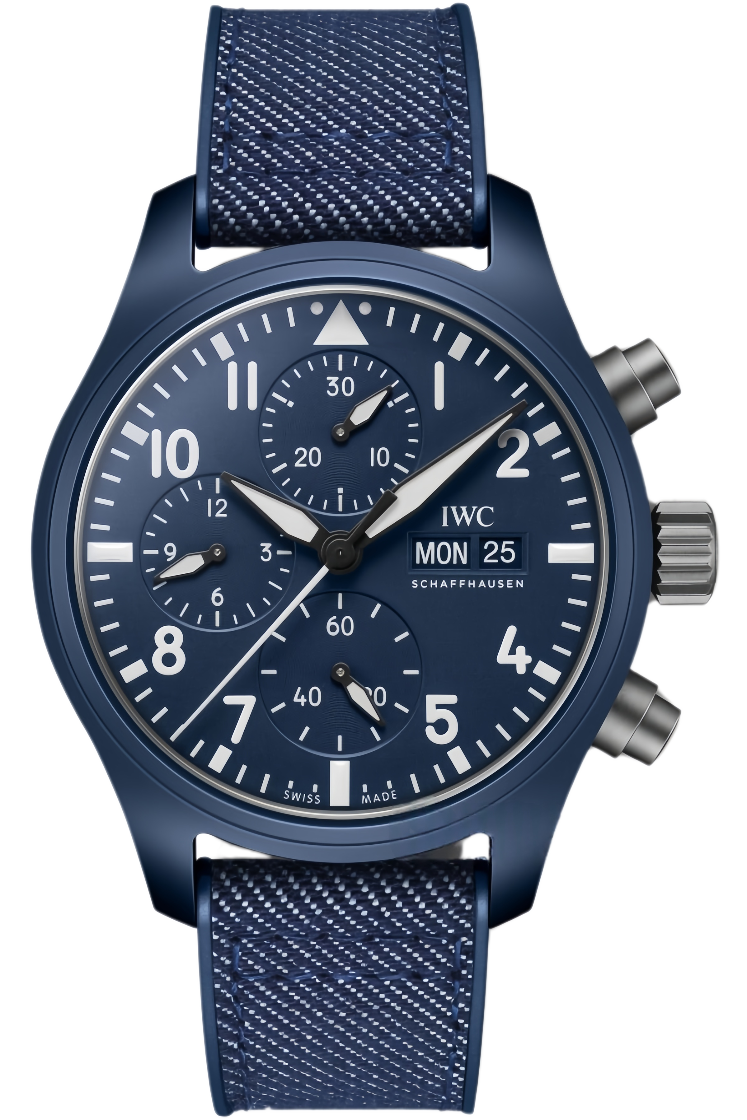 IWC Pilot’s Watch Chronograph 41 Ref. IW389404 Super Clone Watch – 41mm Stainless Steel Case Blue Dial Swiss Replica
