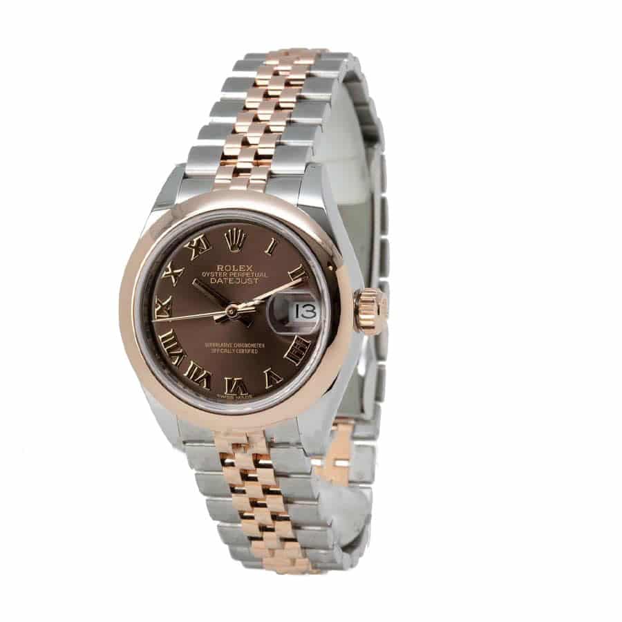 Rolex Lady-Datejust Chocolate Dupe 279161 Super Clone