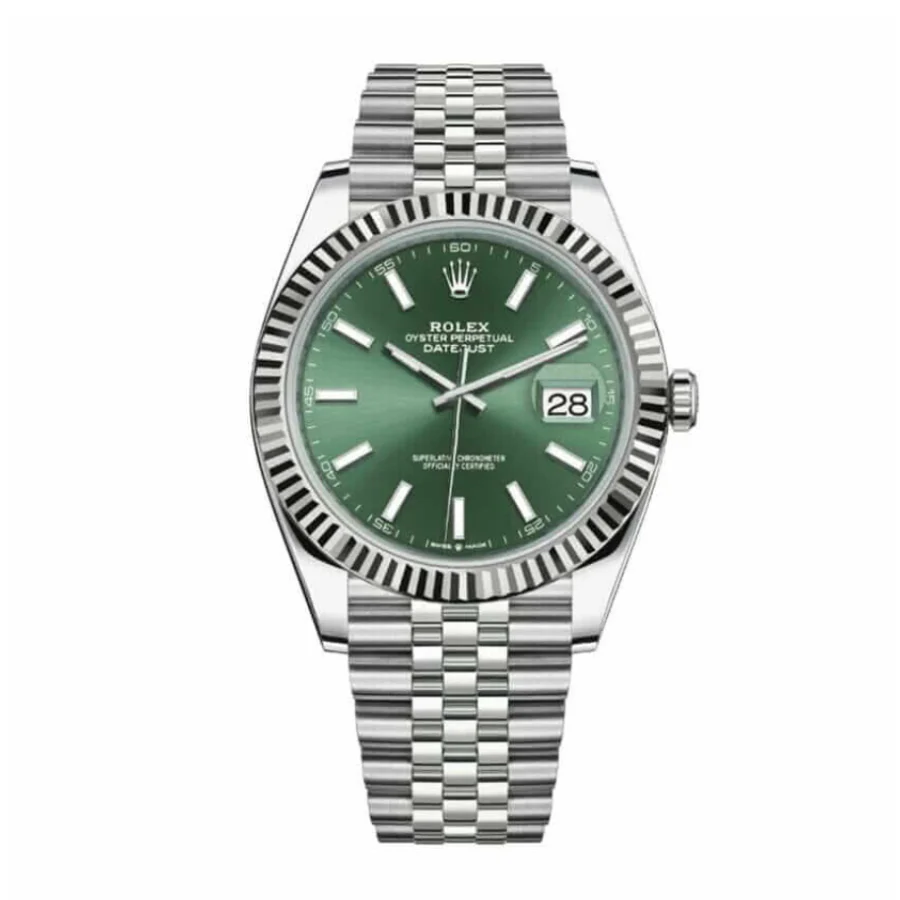 Rolex Datejust 126300 Mint Green Super Clone