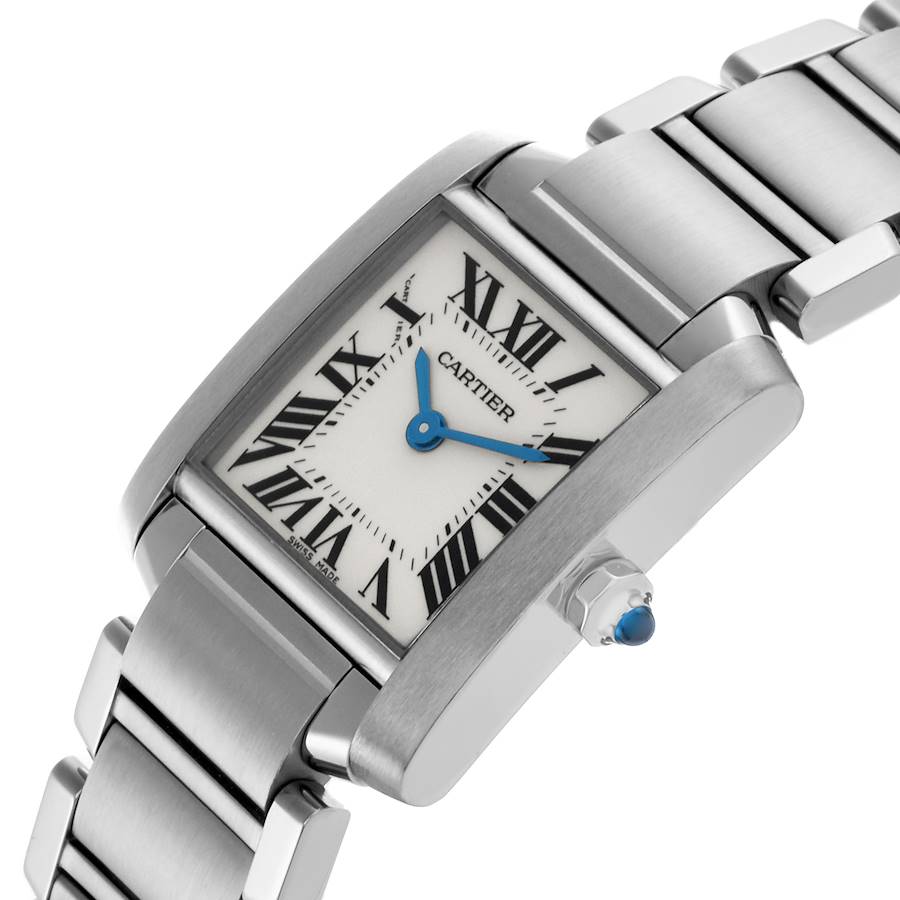Cartier Tank Francaise Small Steel Ladies Watch W51008Q3