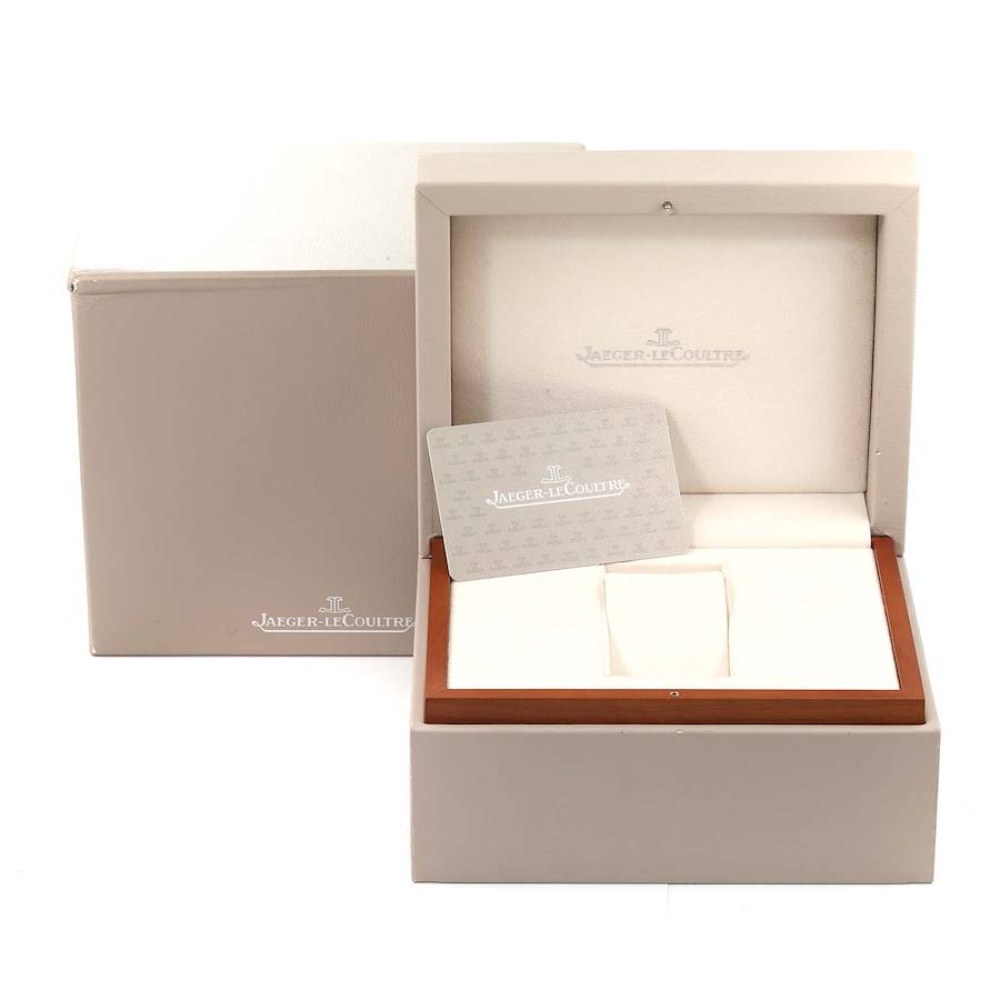 Jaeger LeCoultre Master Calendar White Gold Mens Watch Q1263520 176.3.98.S