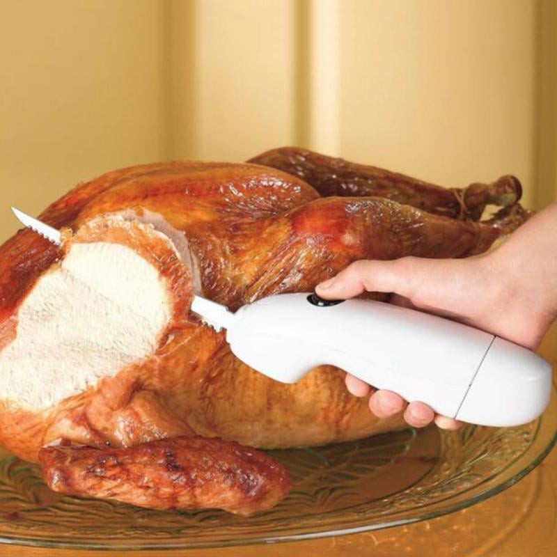 🔥LAST DAY 65% OFF🔥-Easy Cut Electric Cordless Knife For Meat Fruit Vegetable Kitchen Tool