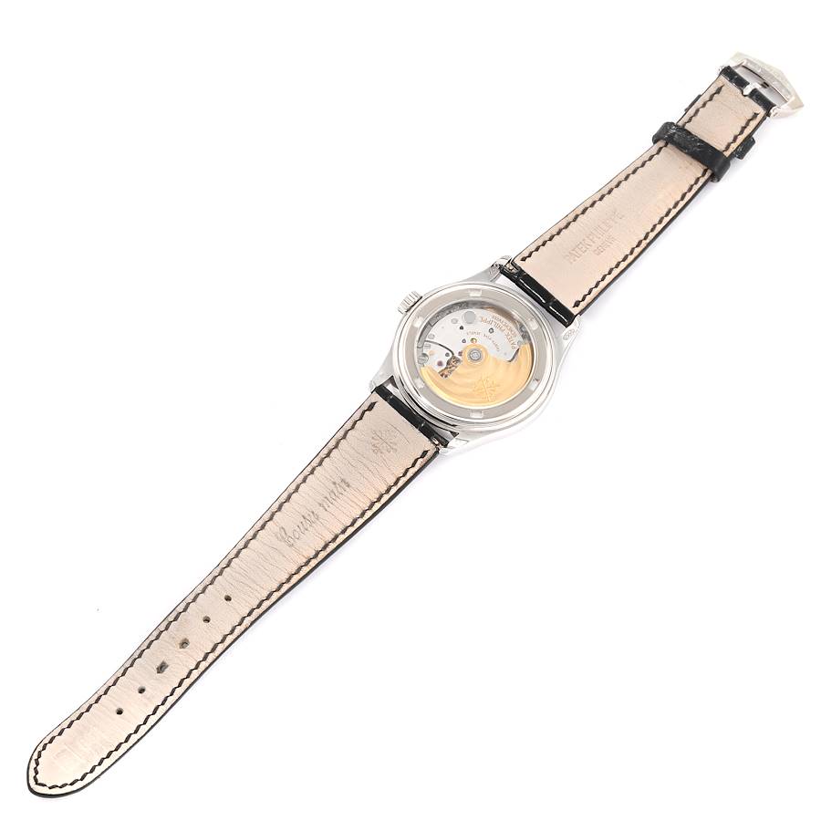 Patek Philippe Complications Annual Calendar White Gold Mens Watch 5035G