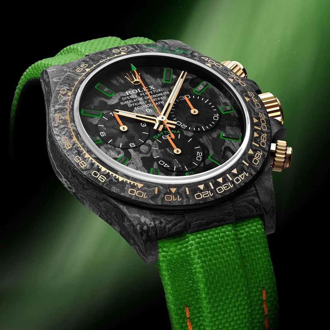 DiW Rolex Daytona &ldquo;ALL CARBON LIME"