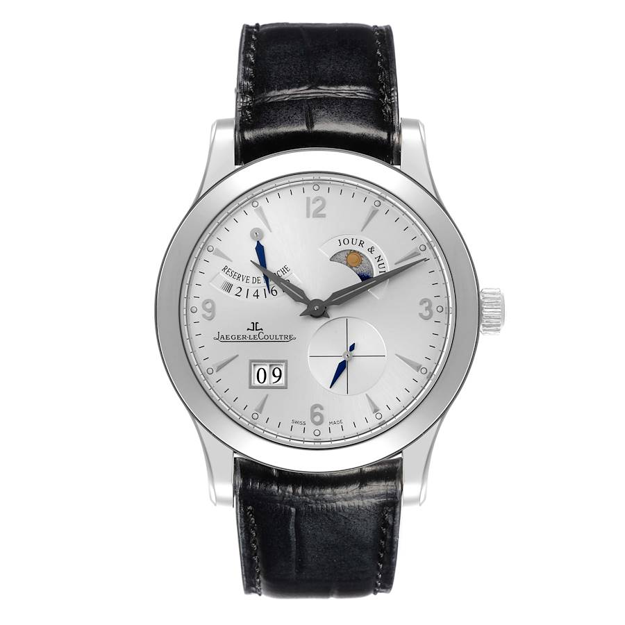 Jaeger Lecoultre Reserve De Marche Steel Mens Watch 146.8.17.S Q1608420
