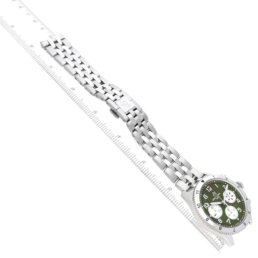 Breitling Classic Avi Curtiss Warhawk Steel Mens Watch A23380