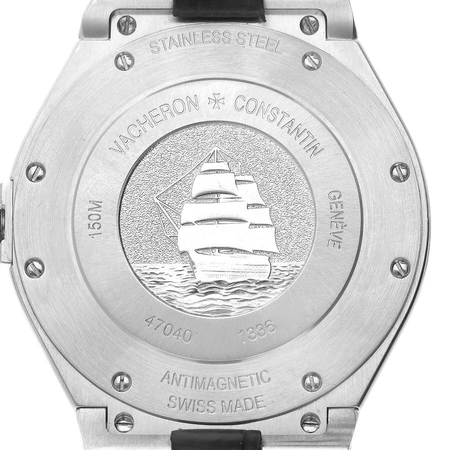 Vacheron Constantin Overseas Blue Dial Steel Mens Watch 47040