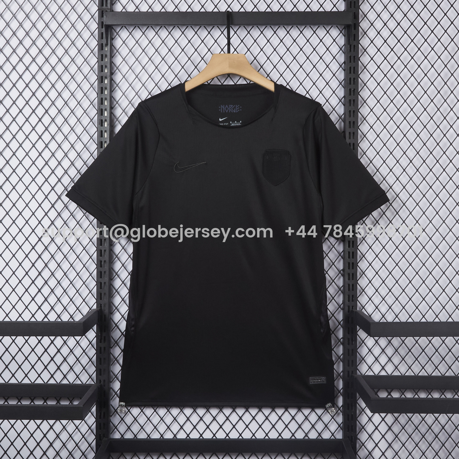 Norway 2026 Away Black Jersey - Fans Version