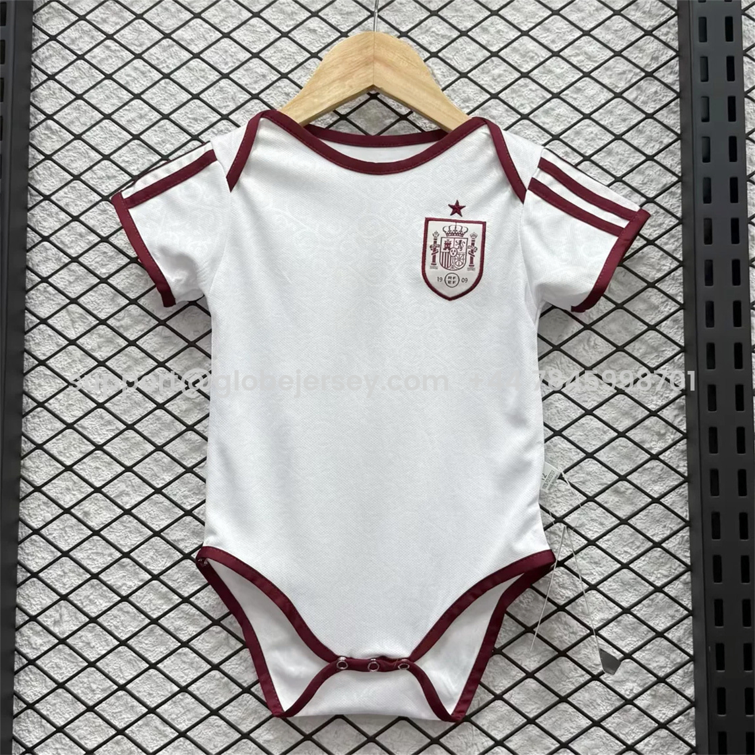 Spain 2026 Away Baby Crawling Suit