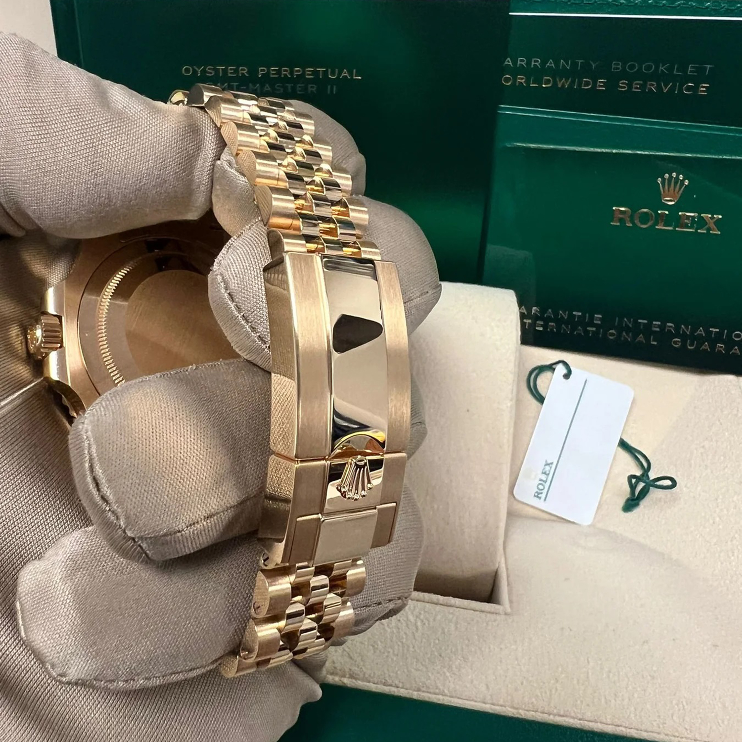Rolex GMT-Master II NEW RELEASE 2023 Jubilee 18ct Yellow Gold 126718GRNR-0001 New