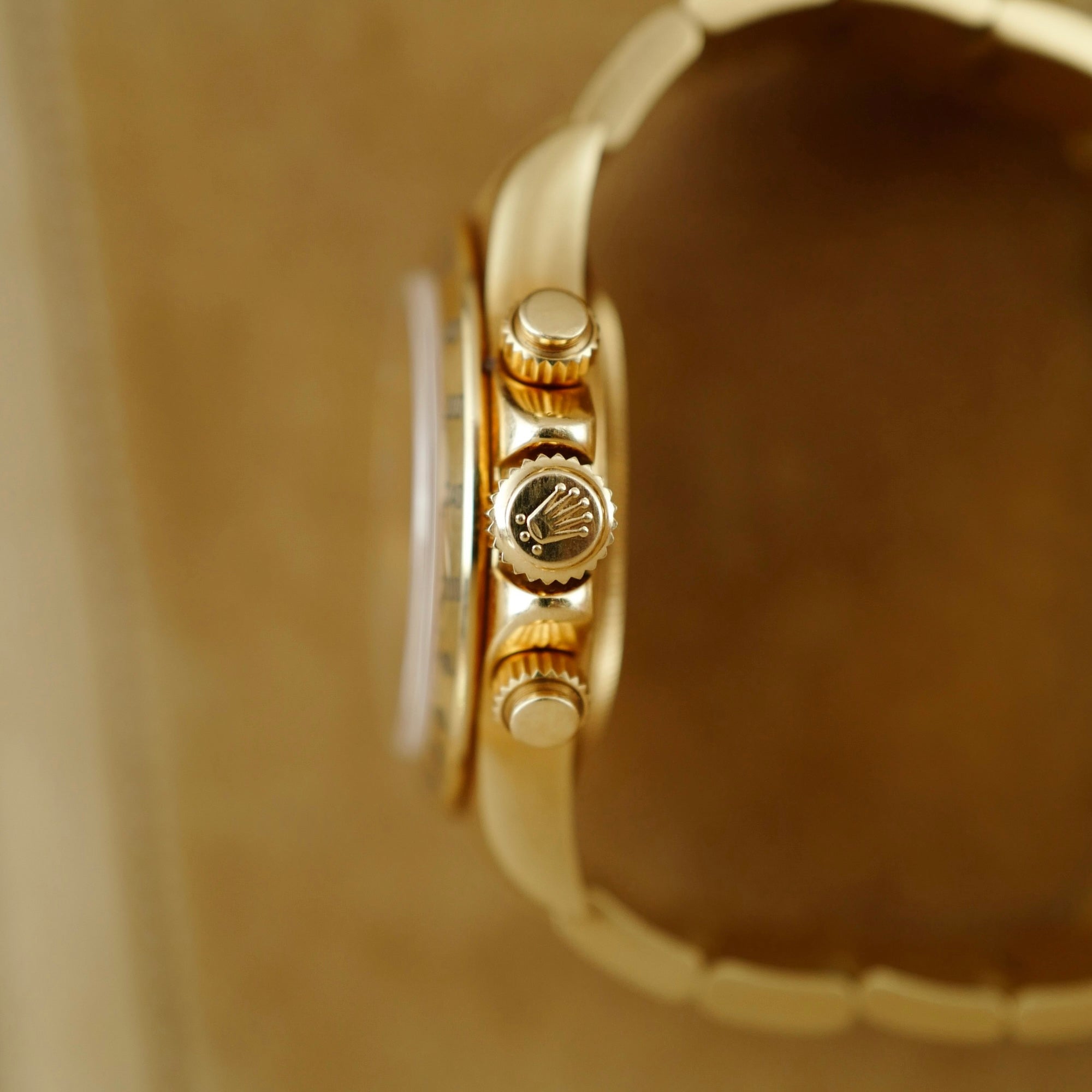 Rolex Yellow Gold Cosmograph Daytona Zenith Watch Ref. 16528