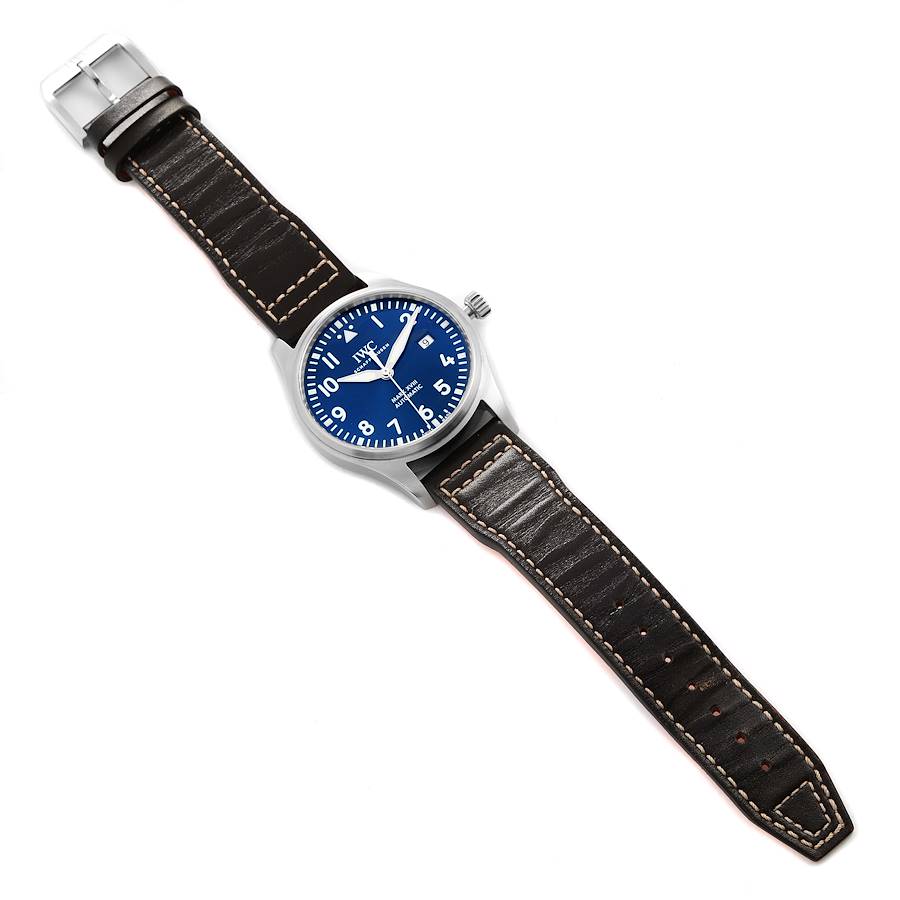 IWC Pilot Mark XVIII Petit Prince Blue Dial Mens Watch IW327010