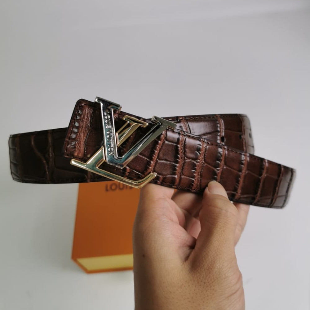 Louis Vuitton Lv Initiales Reversible Belt Brown 38mm